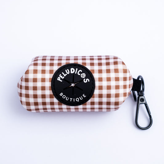 PORTA BOLSAS VICHY MOCCA